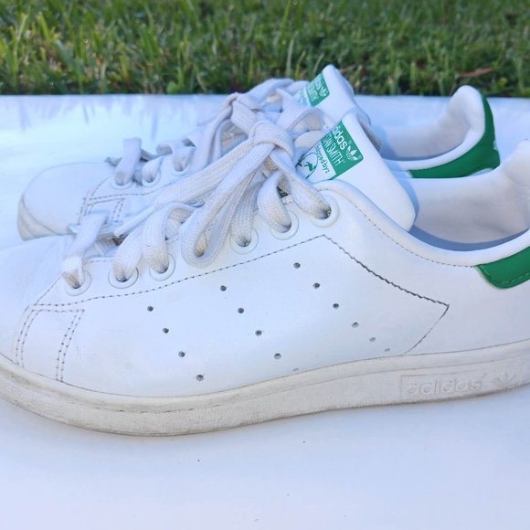 Adidas Stan Smith Size 5.5 White And Green 2018 Men’s Low Tops - Picture 1 of 10